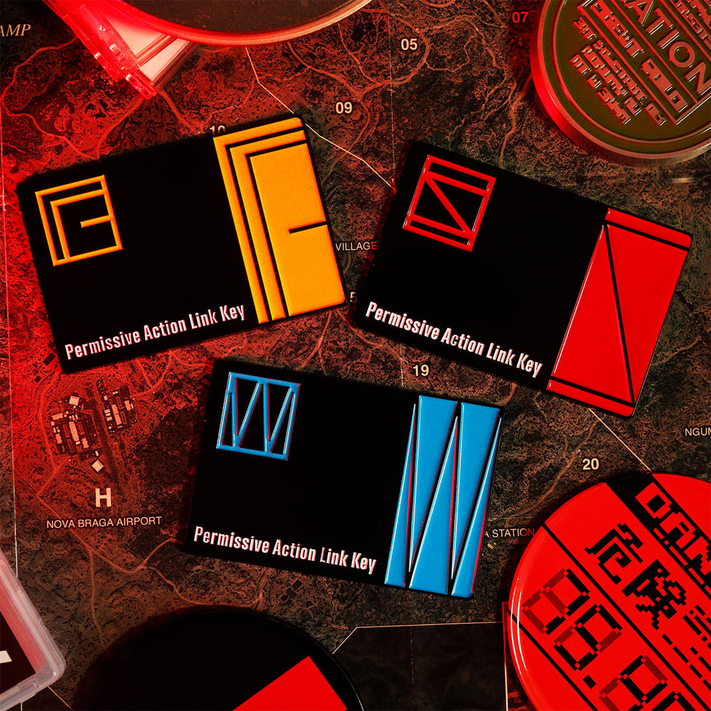 Objet collector Metal Gear Solid - Set of 3 Key Cards