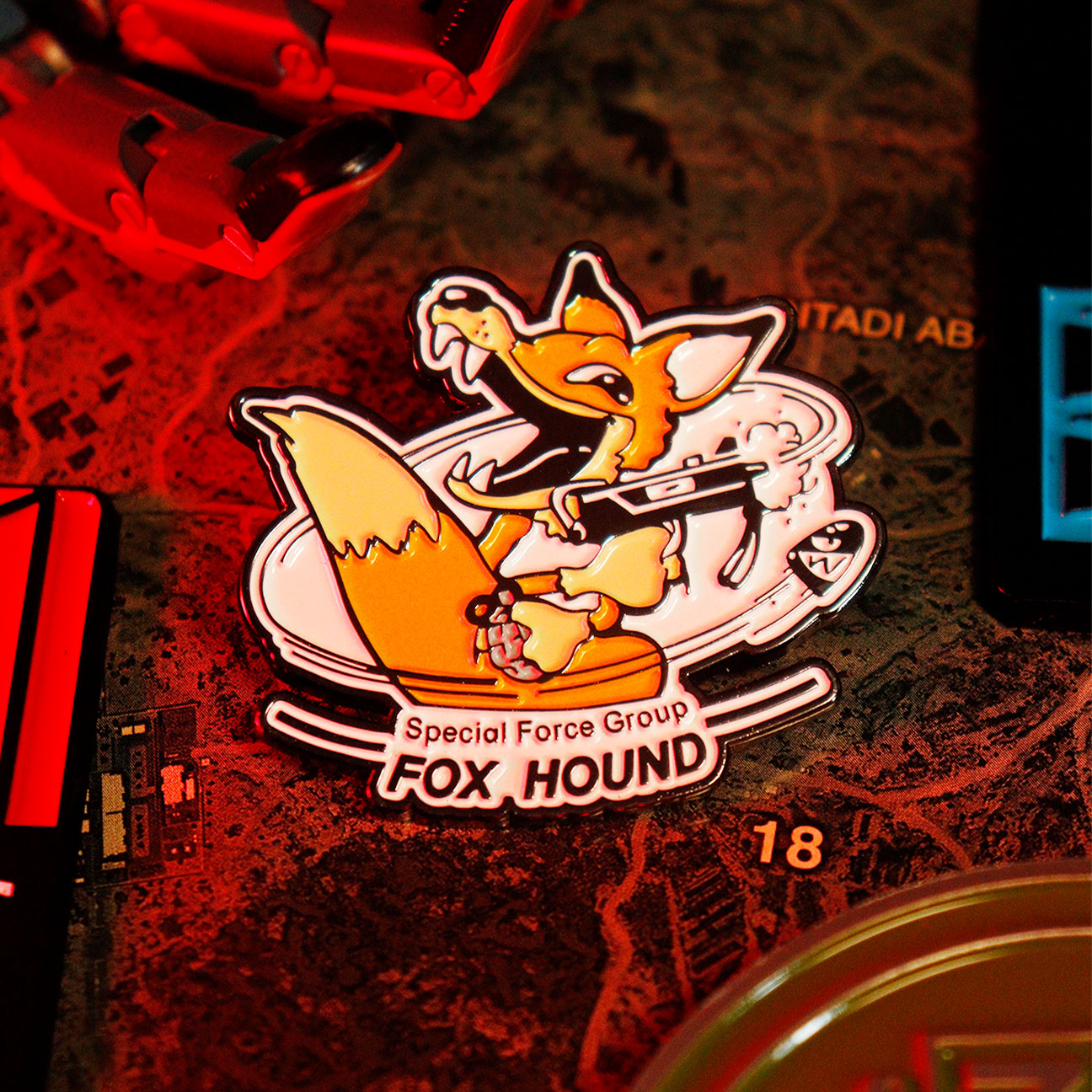 Foxhound Pin 