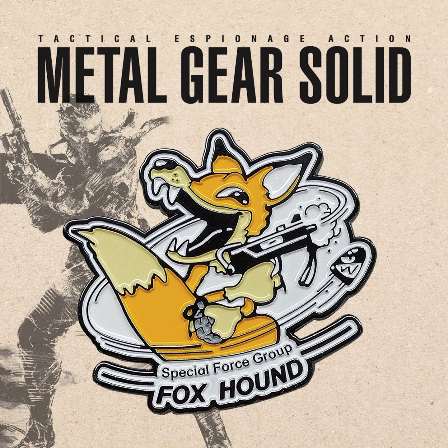 Foxhound Pin 