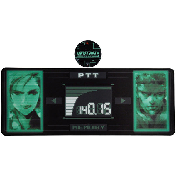 Desk pad XL & set de sous-verres Metal Gear Solid