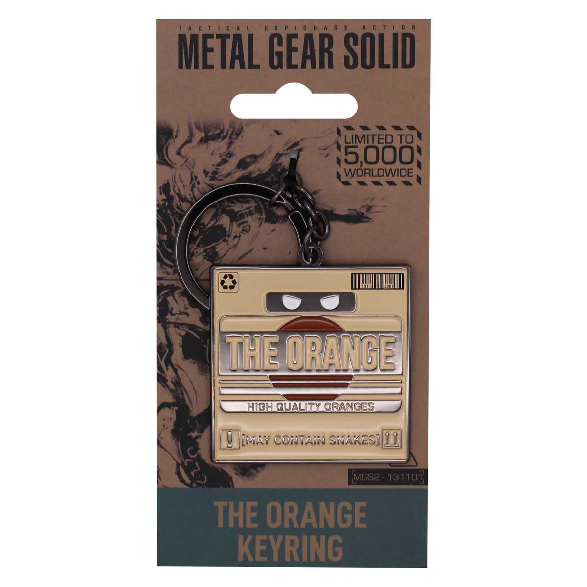 Porte-clés Metal Gear Solid - 2 The Orange Cardboard Box