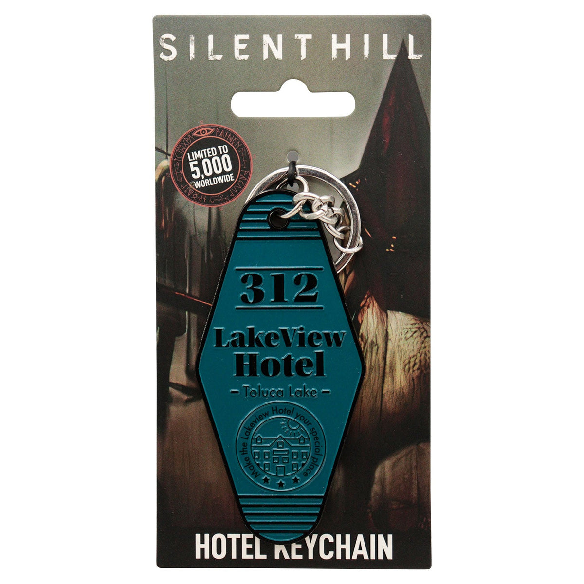 Objet collector Silent Hill - Hotel Keychain - Teal Edition