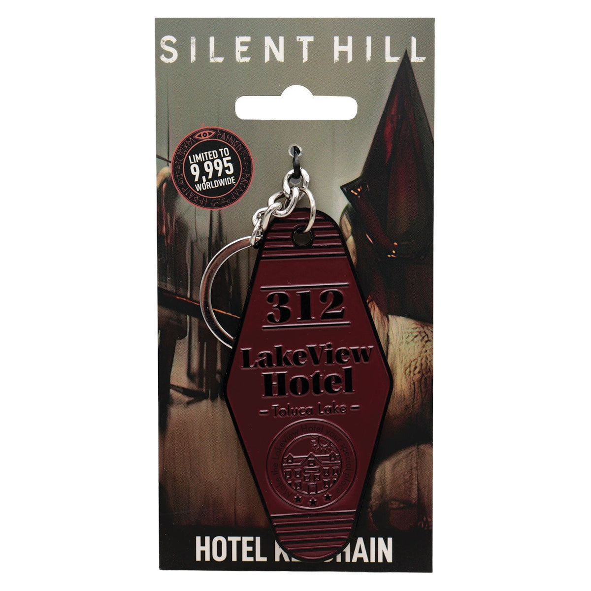 Objet collector Silent Hill - 2 - Hotel Keychain - Red Edition