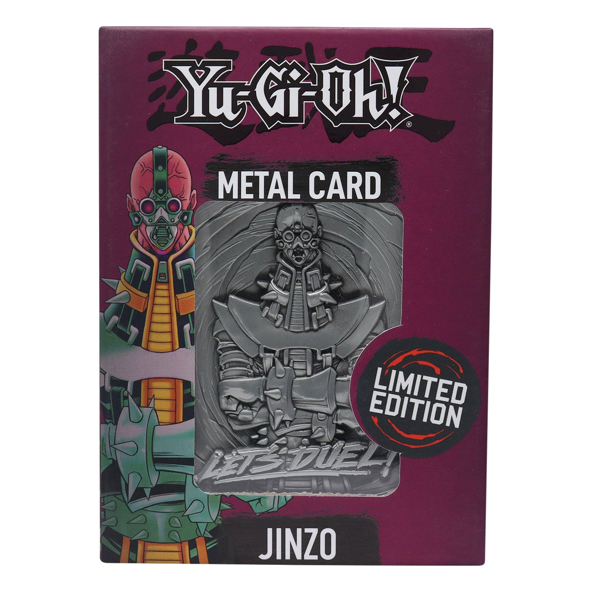 Carte métal collector Yu-Gi-Oh! - Jinzo