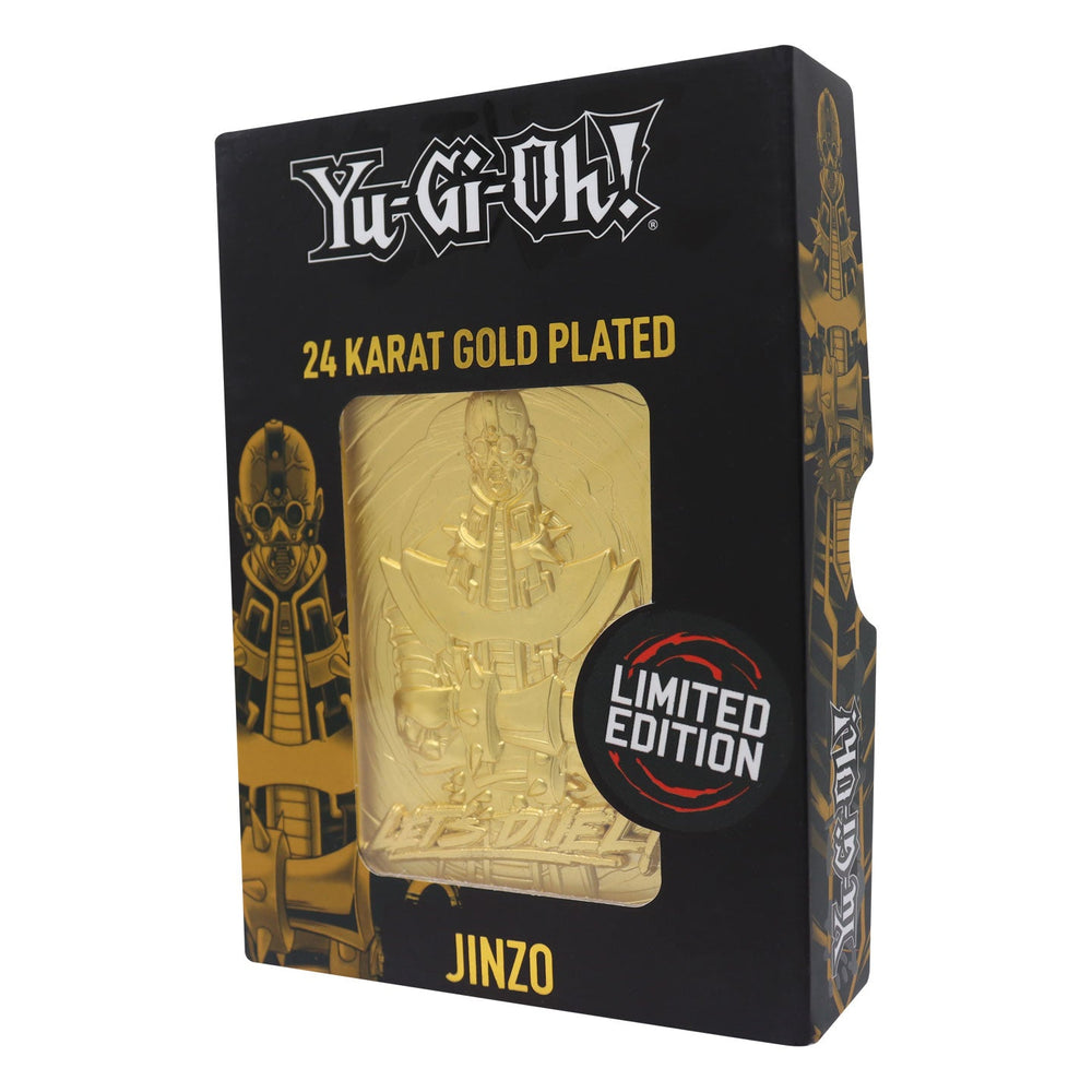 Carte métal collector Yu-Gi-Oh! - 24K Gold Plated Jinzo