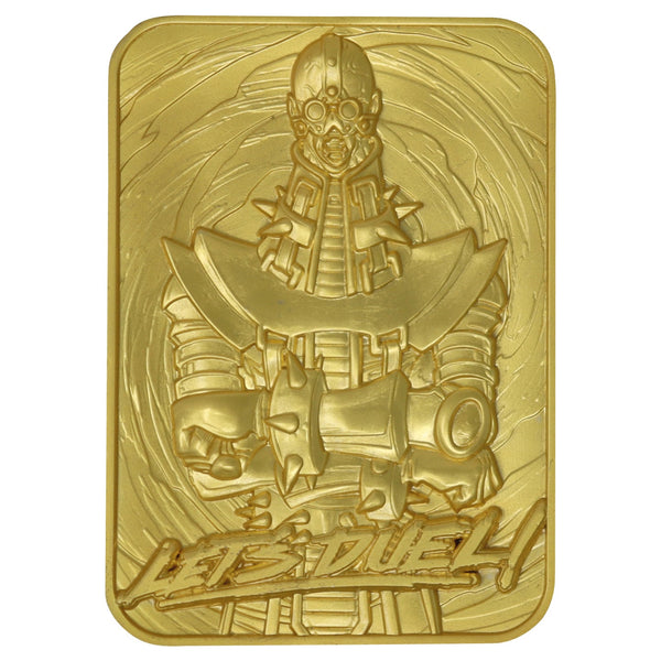 Carte métal collector Yu-Gi-Oh! - 24K Gold Plated Jinzo