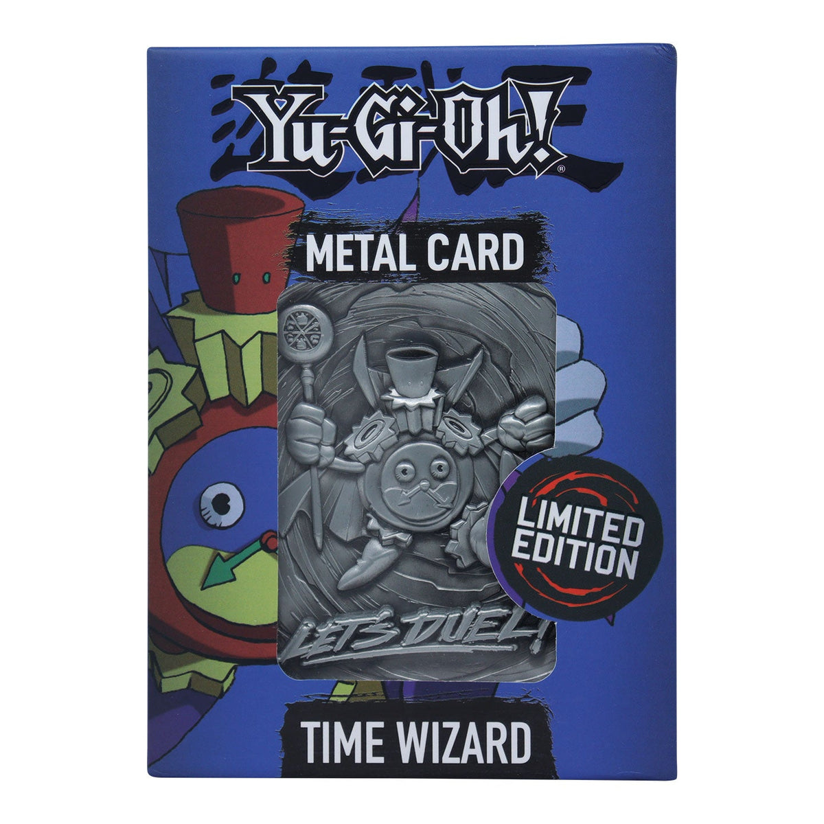 Carte métal collector Yu-Gi-Oh! - Time Wizard