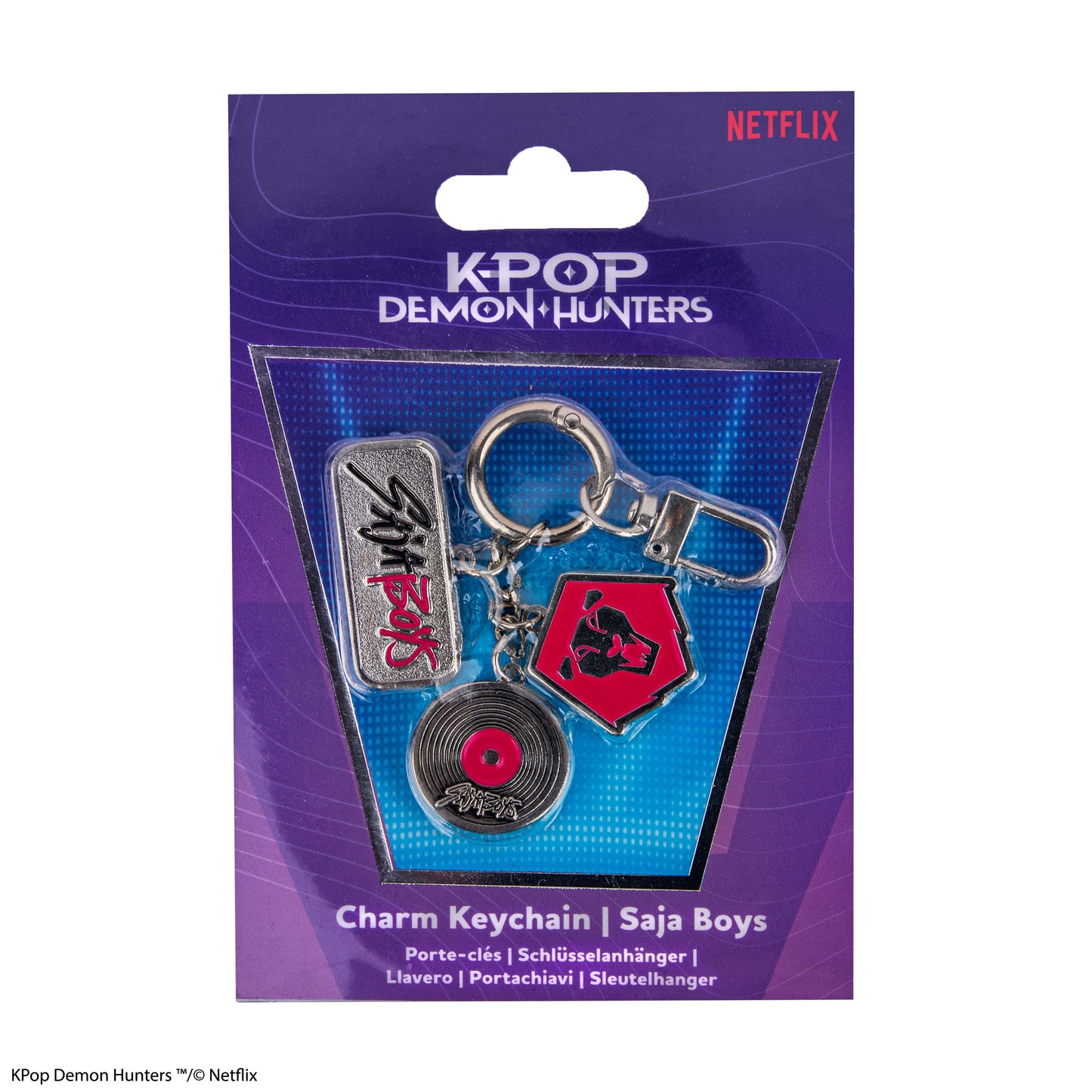 Saja Boys Charm Keychain
