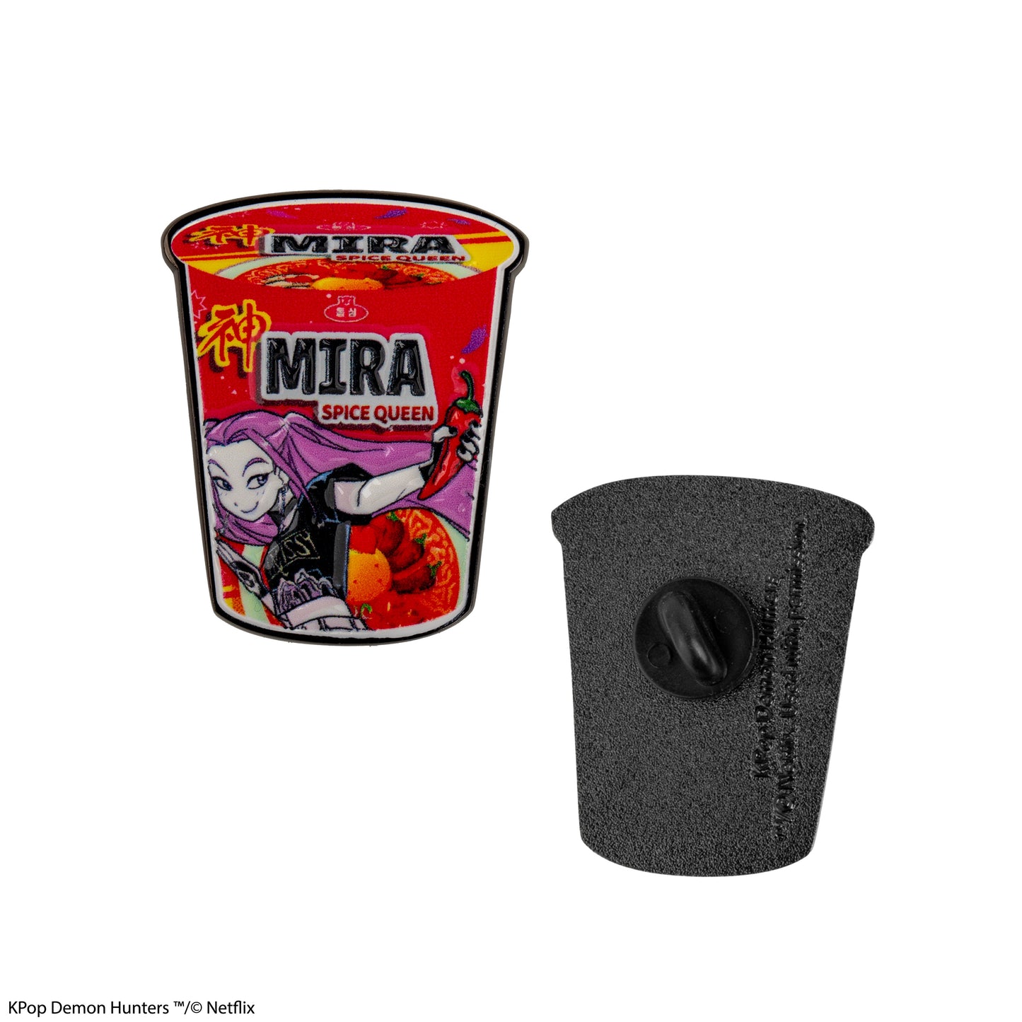 Mira Spice Queen Noodles Pin