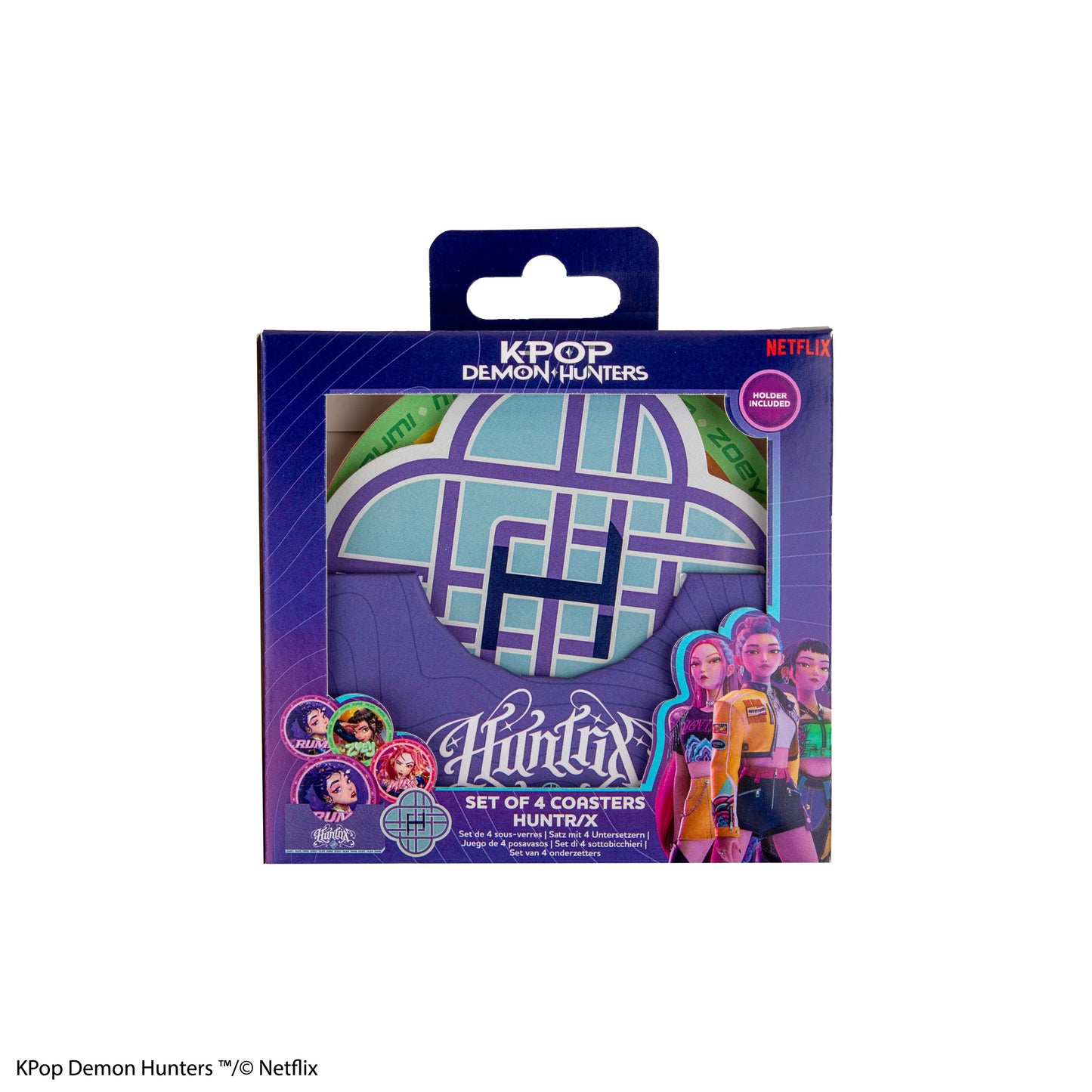 Set of 4 HUNTR/X Coasters