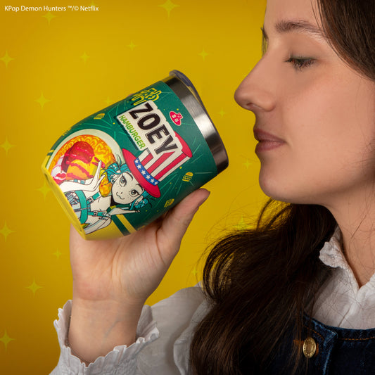 Zoey Hamburger Insulated Travel Mug
