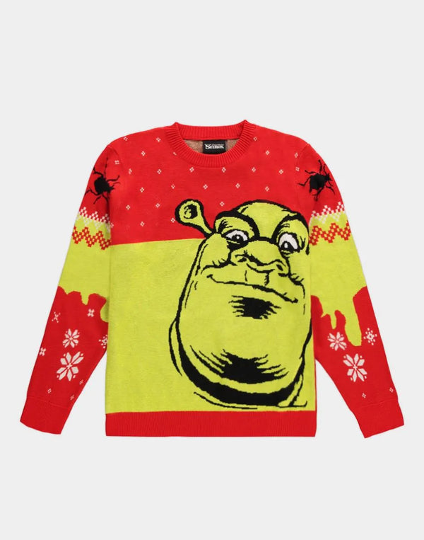 Shrek-Weihnachtspullover 