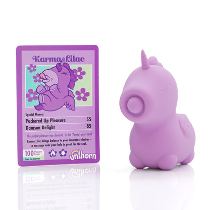 Karma Lilac Massaging Clitoral Vibrator