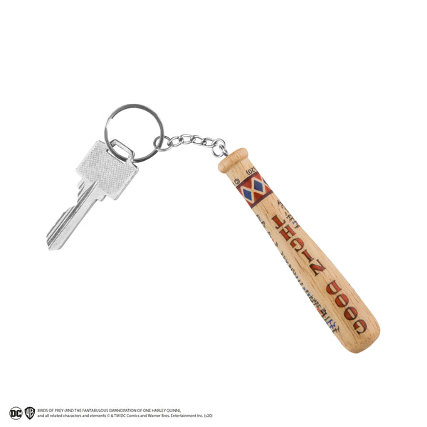 Porte-clés batte de baseball Harley Quinn