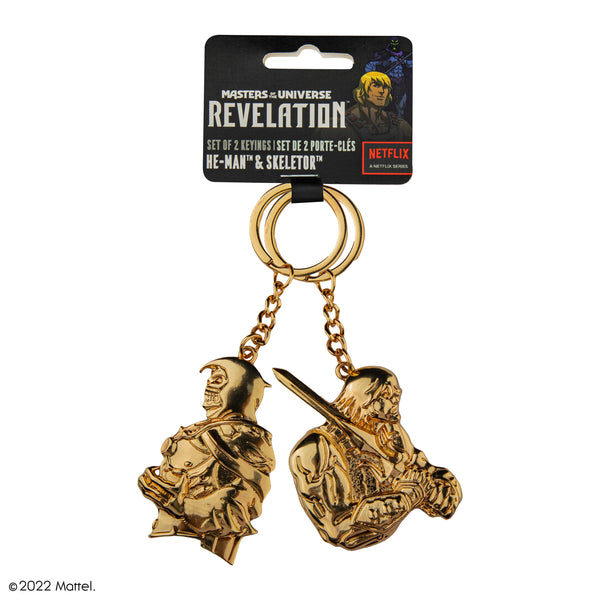 Set de 2 porte-clés Musclor et Skeletor