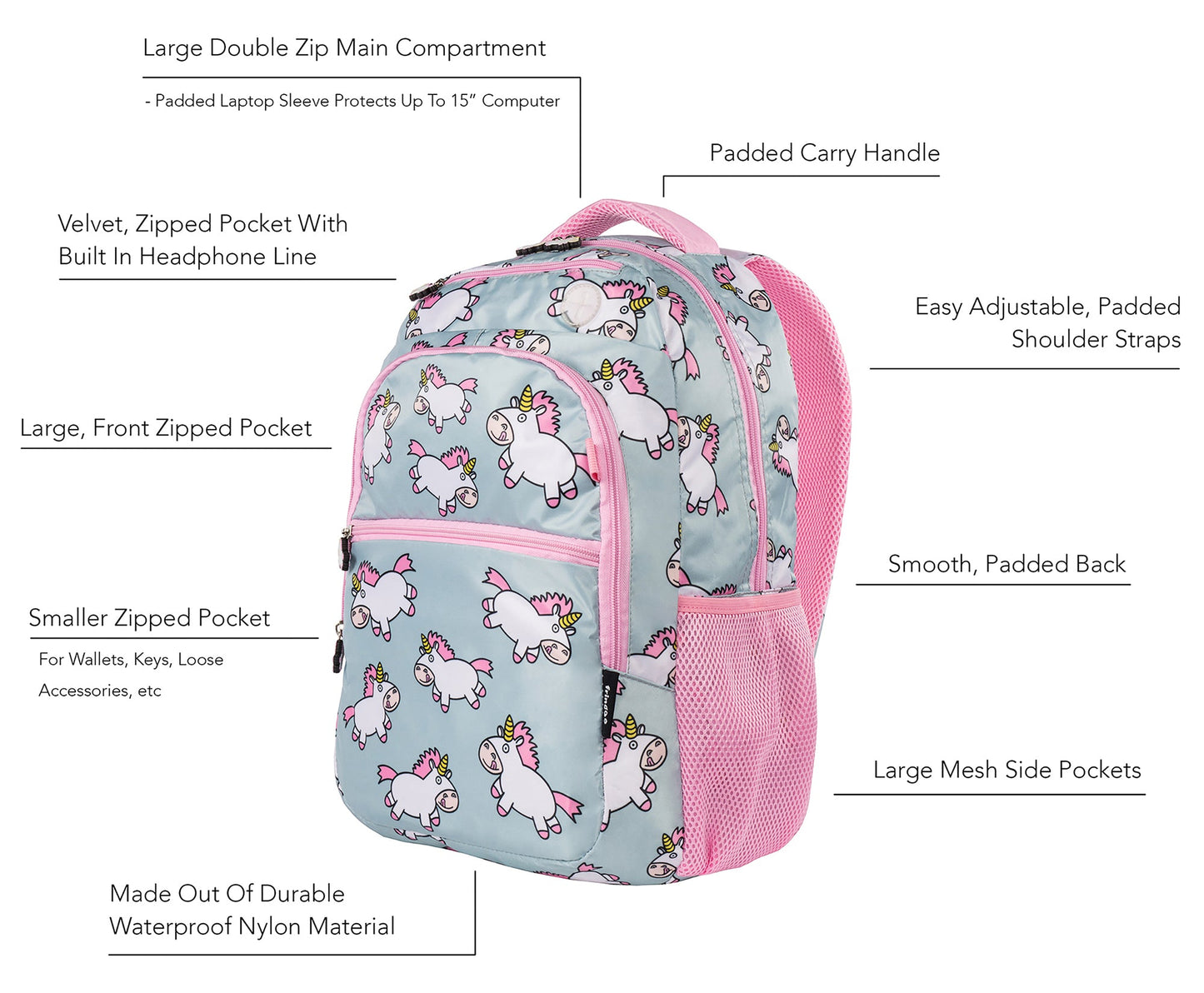 Chubby licorne Petit sac à dos enfant