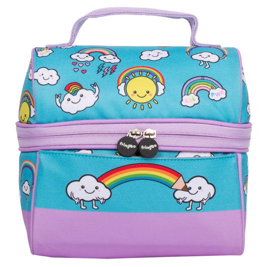 Retro Sac repas arc-en-ciel World