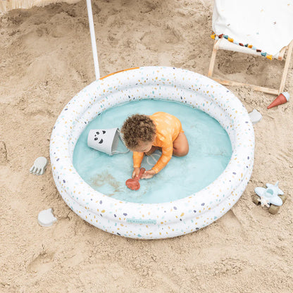 Kids Pool - White - Terrazzo Dream - Ø 100 cm