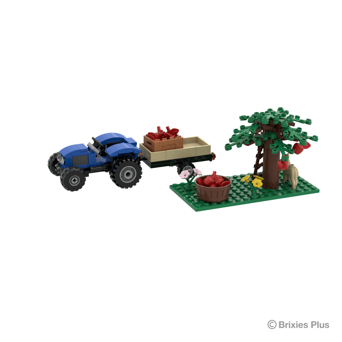 BRIXIES Plus Kleiner Traktor / Small tractor