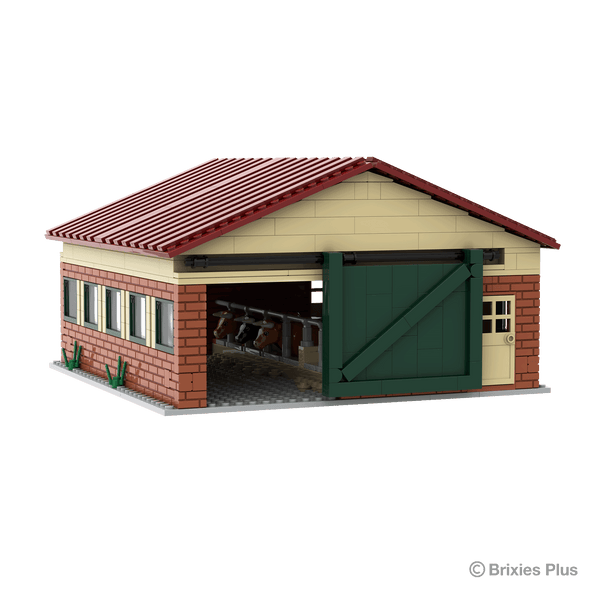 BRIXIES Plus Cow Barn