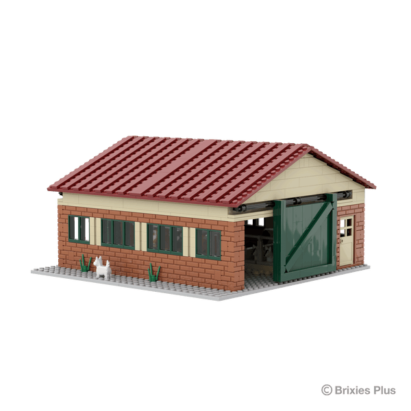 BRIXIES Plus Cow Barn