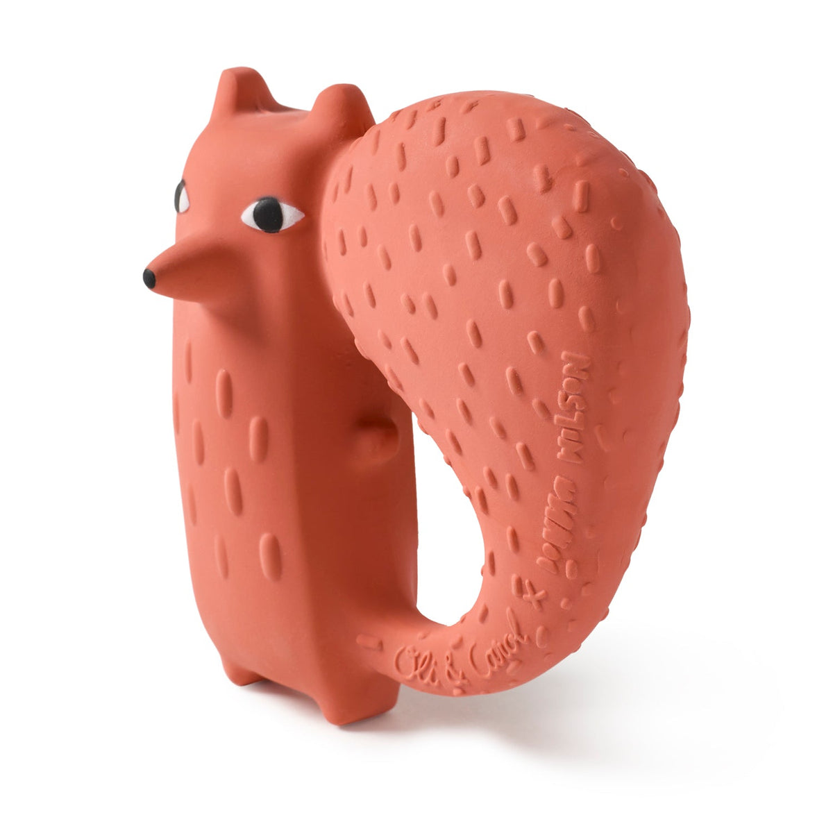 Cyril Squirrel Fox – Jouet de dentition bébé – Oli&Carol x Donna Wilson
