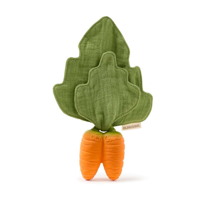Cathy the Carrot Mini Comforter-Teether