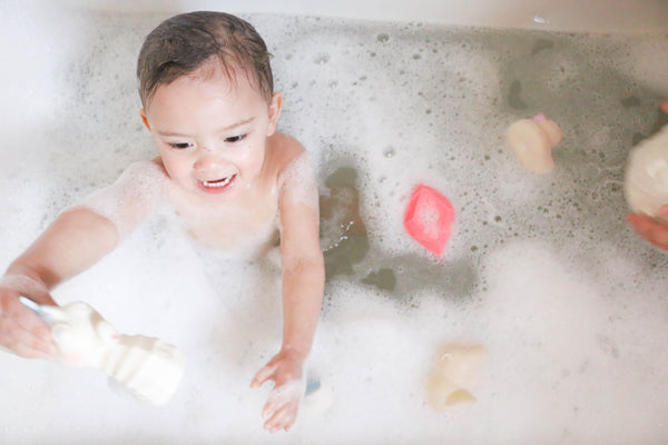 Bateau Origami Rose – Jouet de bain et dentition bébé – vue produit 2