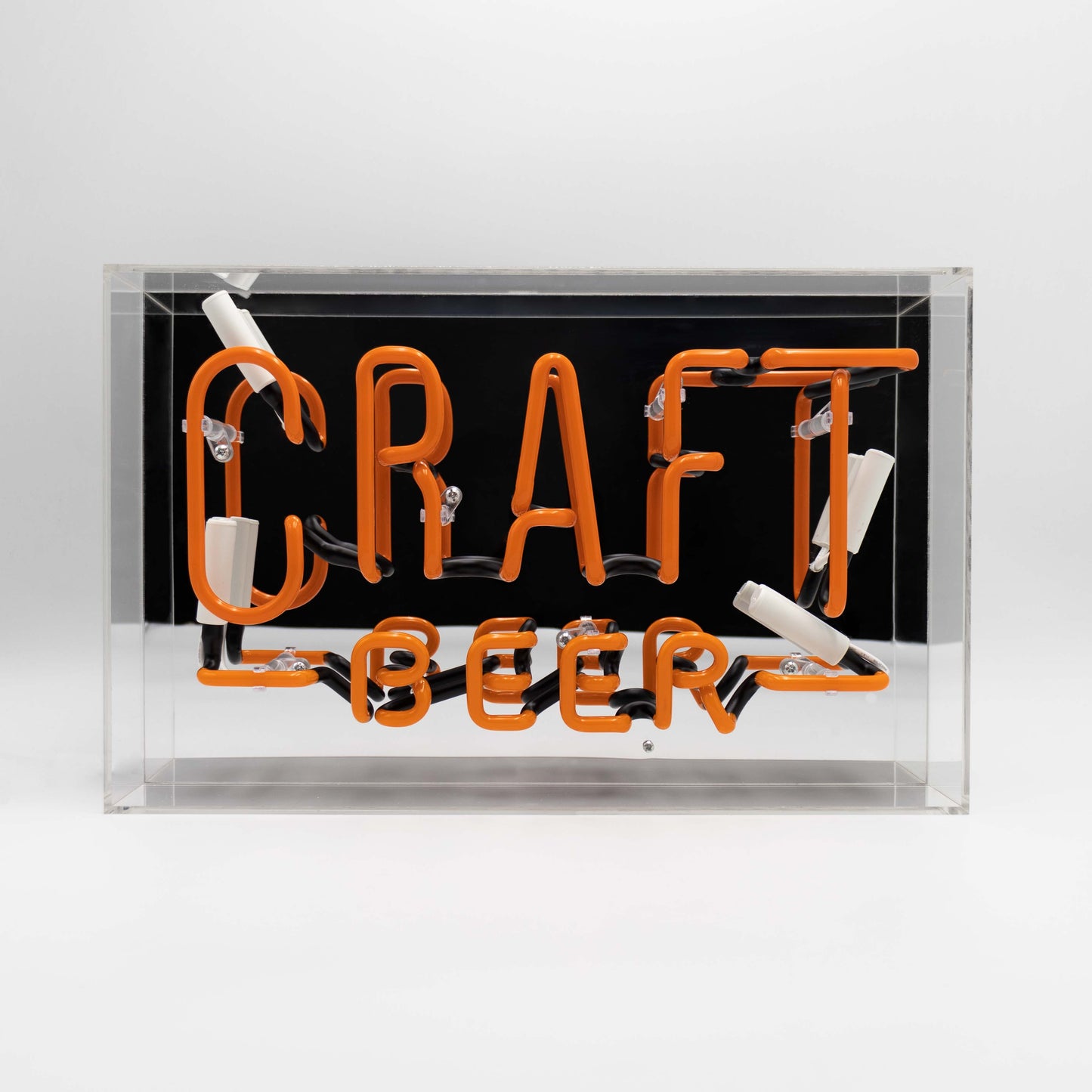 'Craft Beer' Large Glass Neon Sign