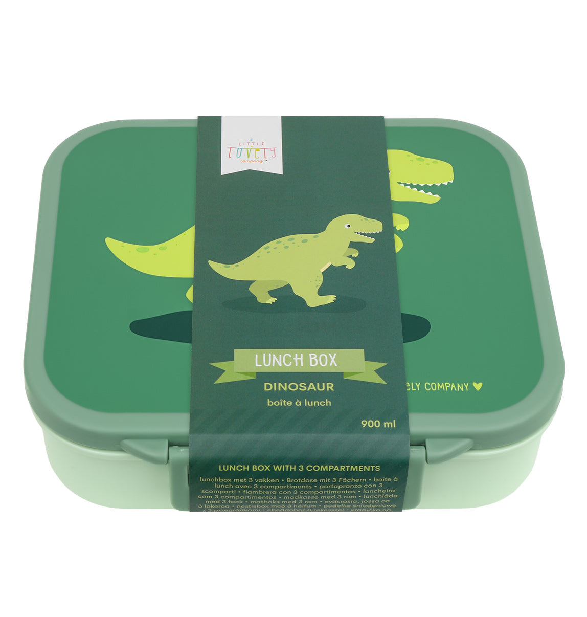 Boîte à déjeuner - Dinosaure – vue 6 – A Little Lovely Company