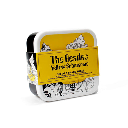 Set of 3 The Beatles Yellow Submarine Snack Boxes