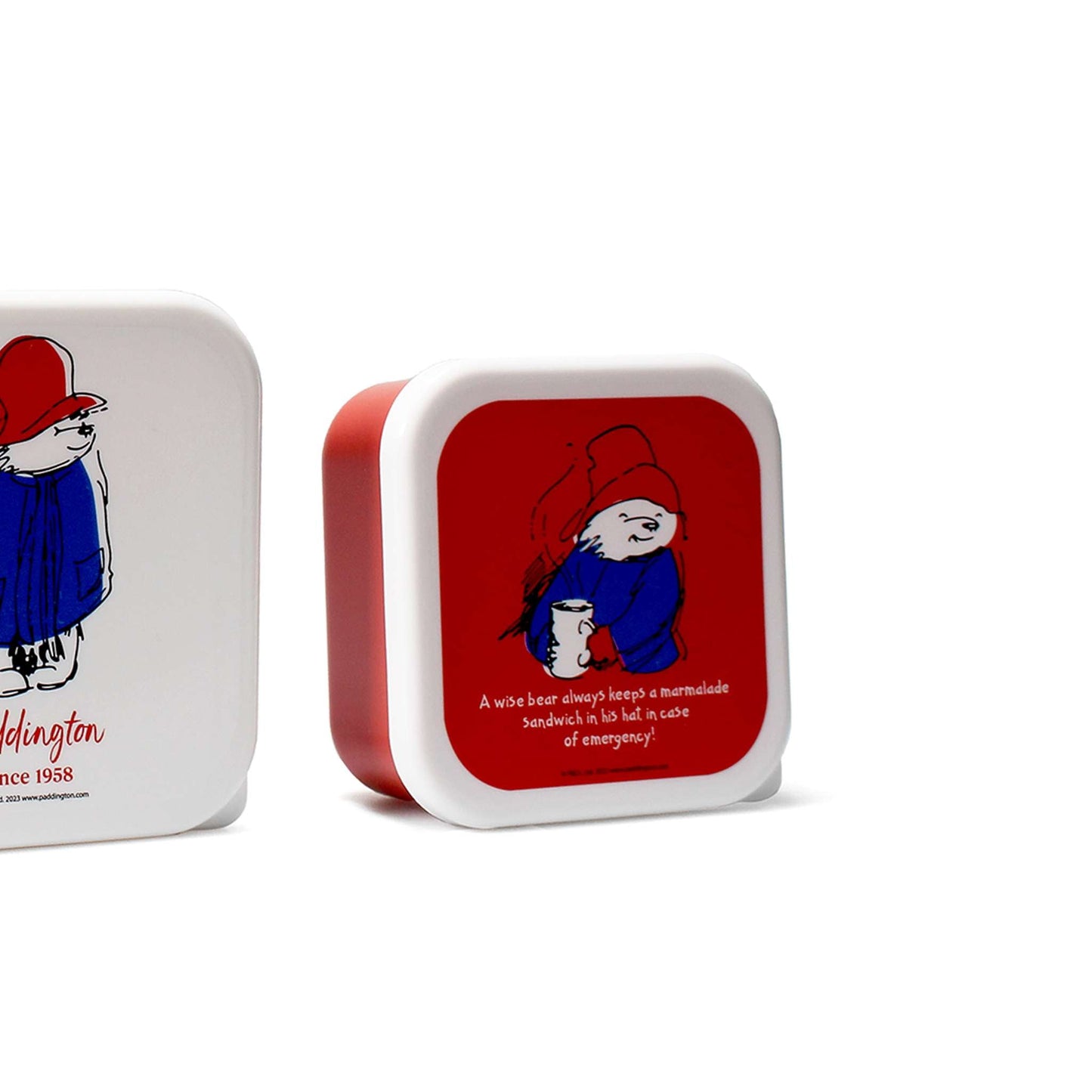 Lot de 3 boîtes à snack Paddington
