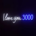 Wand-Neon I Love You 3000