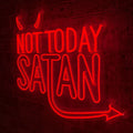Wand-Neon Not Today Satan