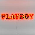 Playboy X Locomocean - Playboy Wordmark Orange LED Wall Mountable Neon