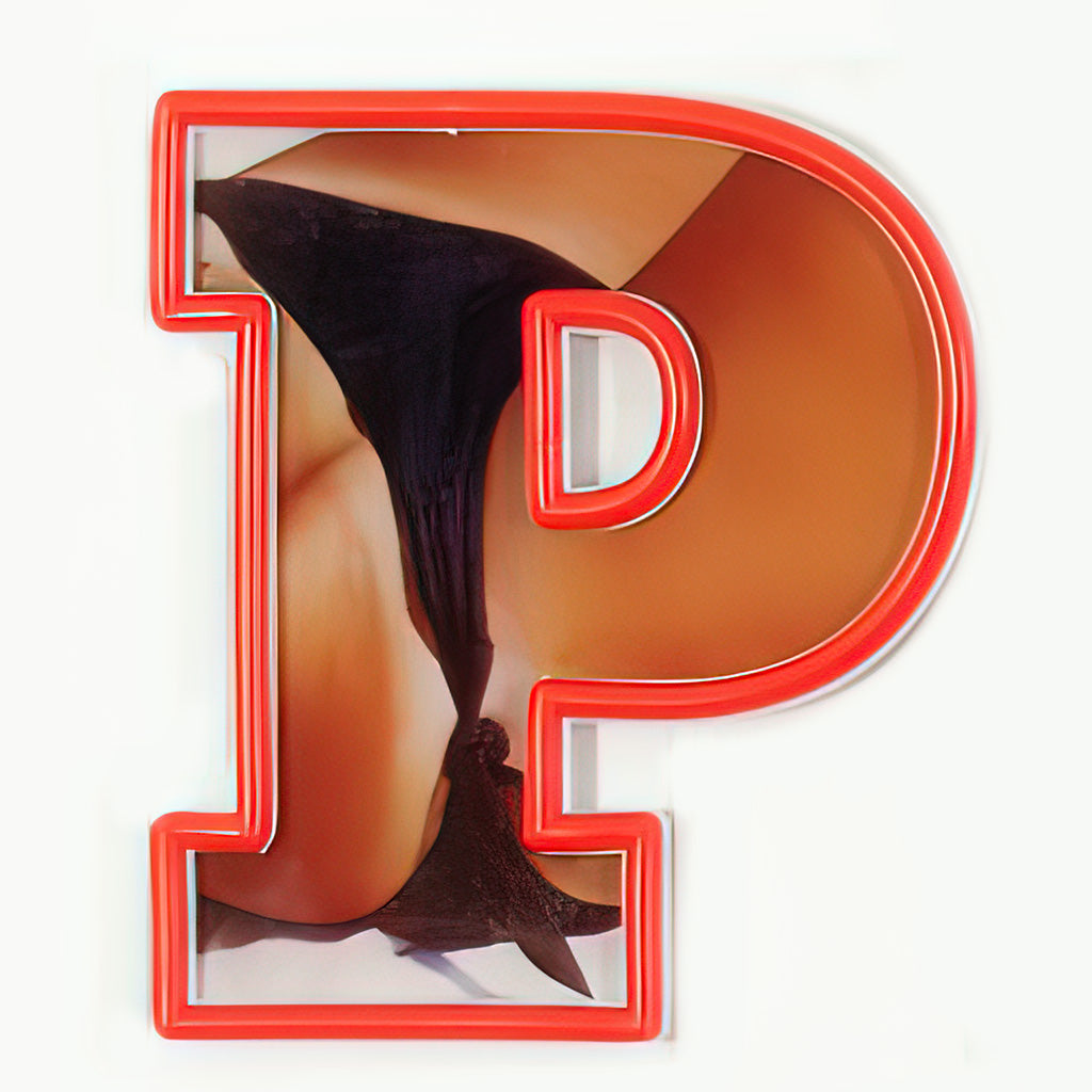 Playboy X Locomocean - Playboy Wordmark Red LED Neon for Wall Mounting