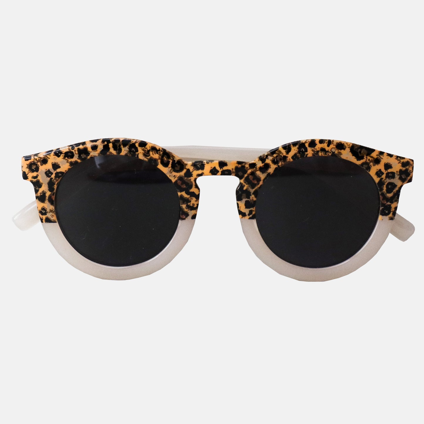 Lunettes de soleil Enfant Hop'Pop – Léopard Transparent – CAT 3