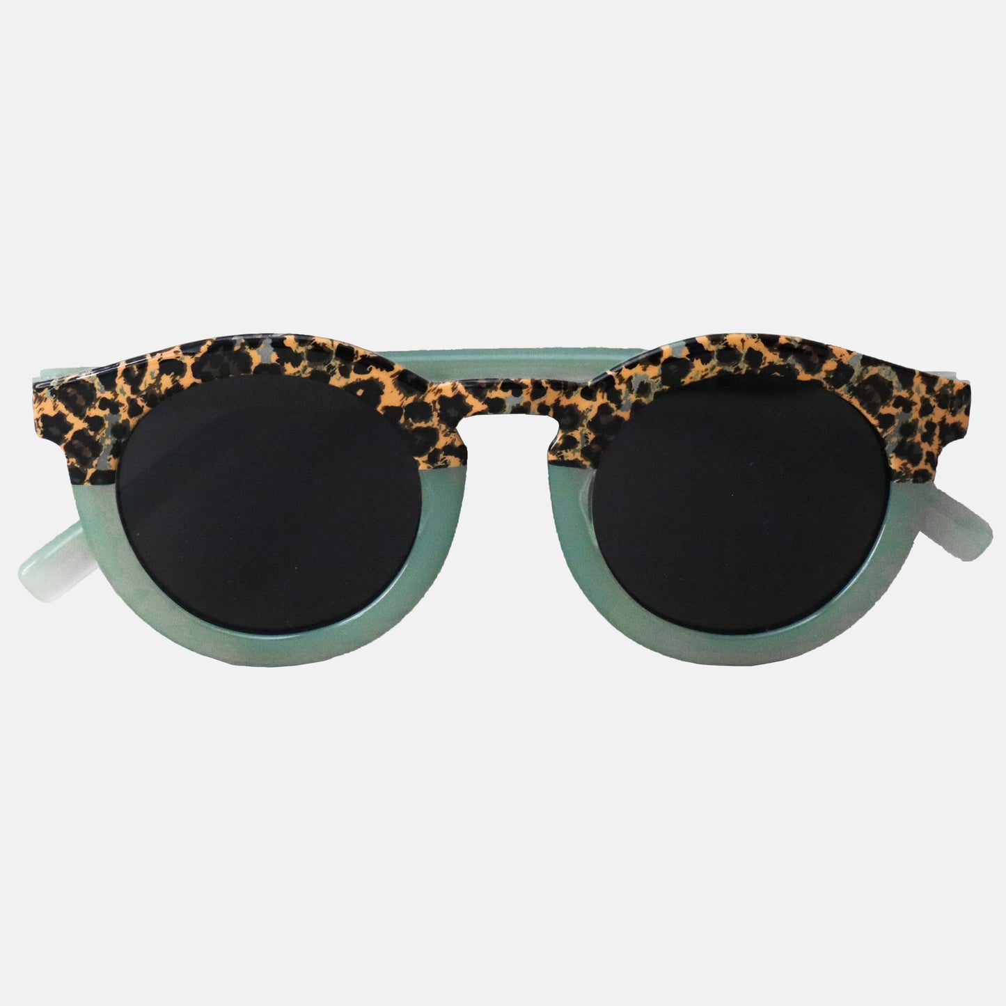 Lunettes de soleil Enfant Hop'Pop – Léopard Transparent – CAT 3