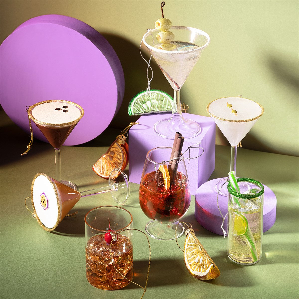 Porn Star Martini Christmas bauble