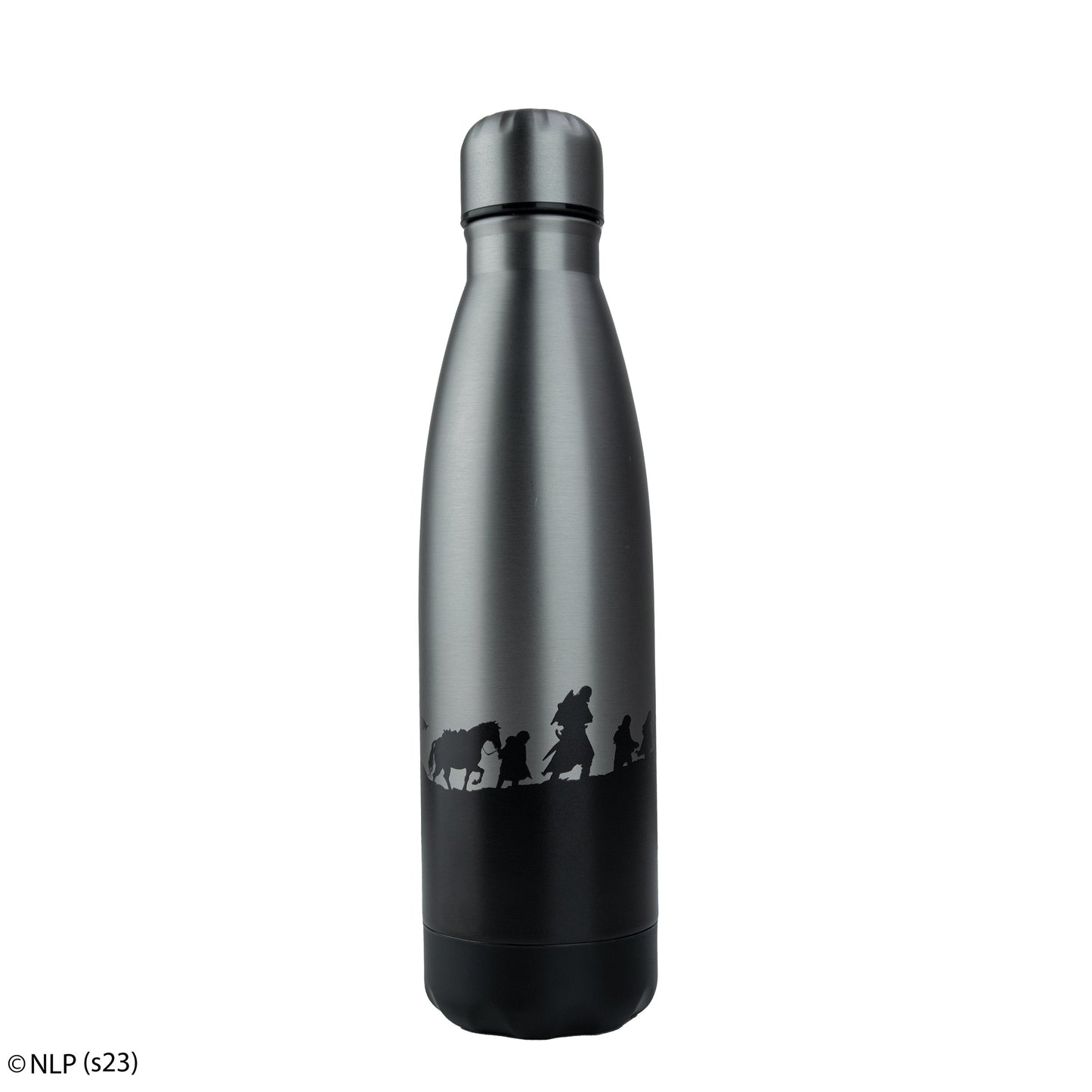 The Fellowship of the Ring Silver Insulated Water Bottle