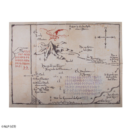 The Hobbit Notebook with Map included