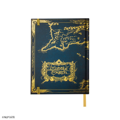 Middle-earth notebook with included map