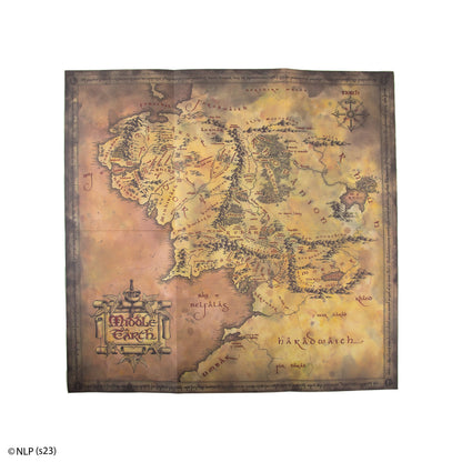 Middle-earth notebook with included map