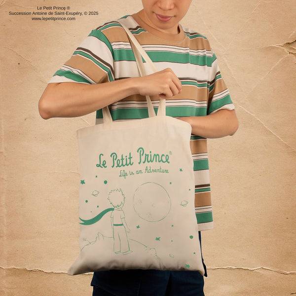 Tote Bag en Coton Mirage au Clair de Lune