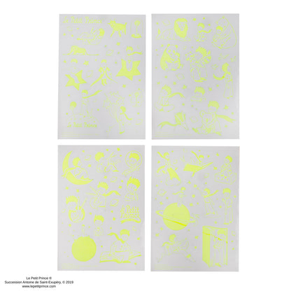 Glow-in-the-Dark The Little Prince Stickers