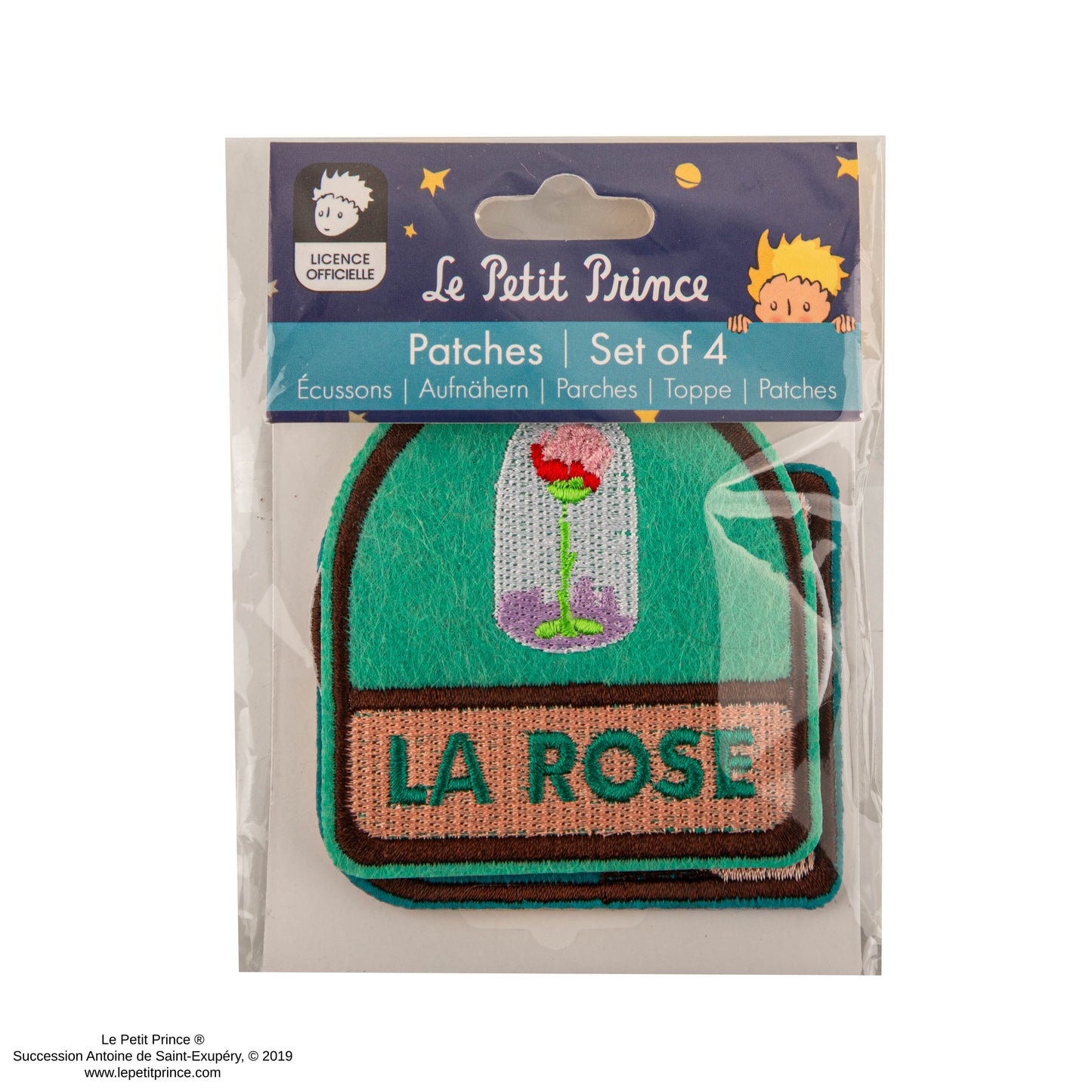 Set of 4 Little Prince Patches