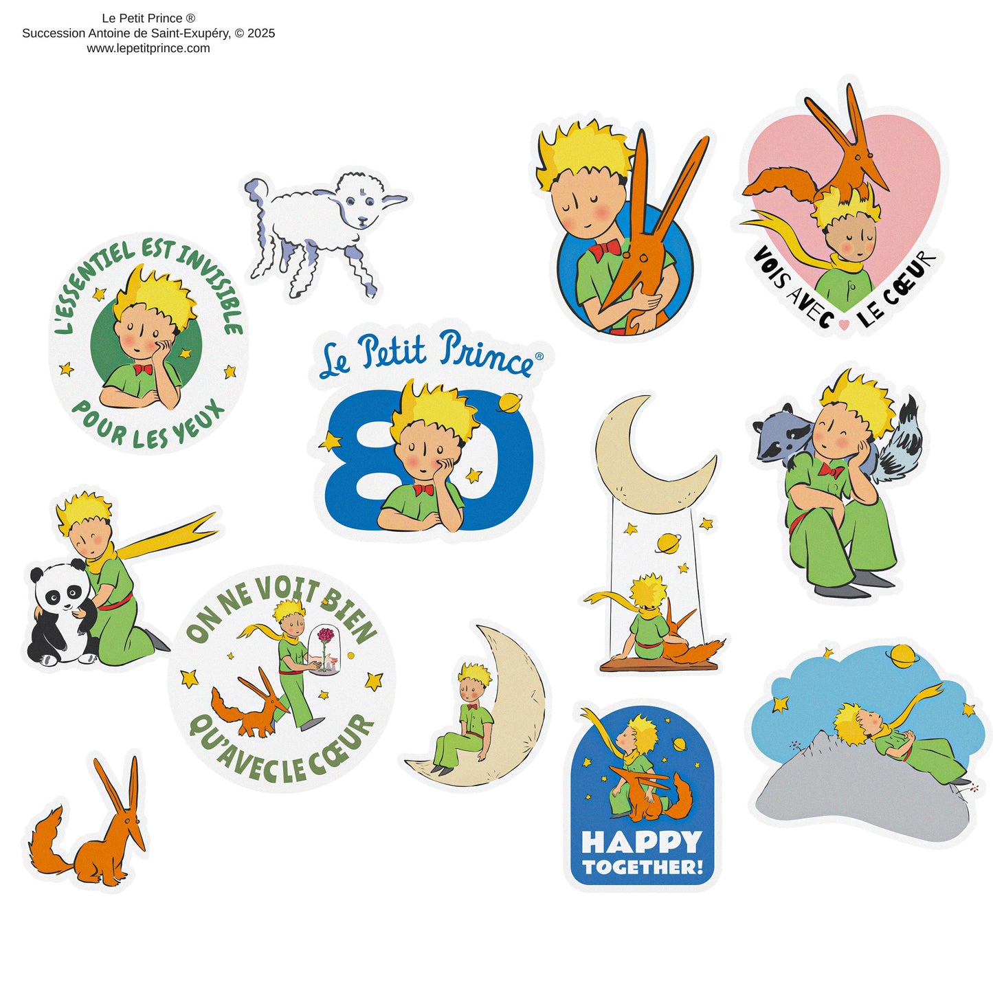 Cosmic Little Prince Stickers