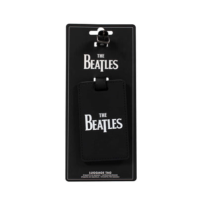 The Beatles logo luggage tag