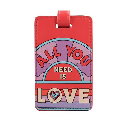 The Beatles All You Need is Love Luggage Tag
