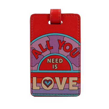 The Beatles All You Need is Love Luggage Tag